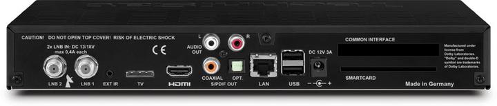 Actual product image TechniSat DIGIT ISIO S2, silver (DVB-S2, CI+ slot)