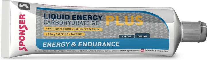Actual product image Sponser Liquid Energy Plus (Neutral, 1 pcs., 70 g)