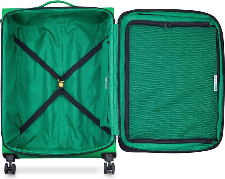 Produktbild Delsey Paris x United Colors of Benetton Color Block 4 Rollen Trolley L 77 cm mit Dehnfalte (114 l)