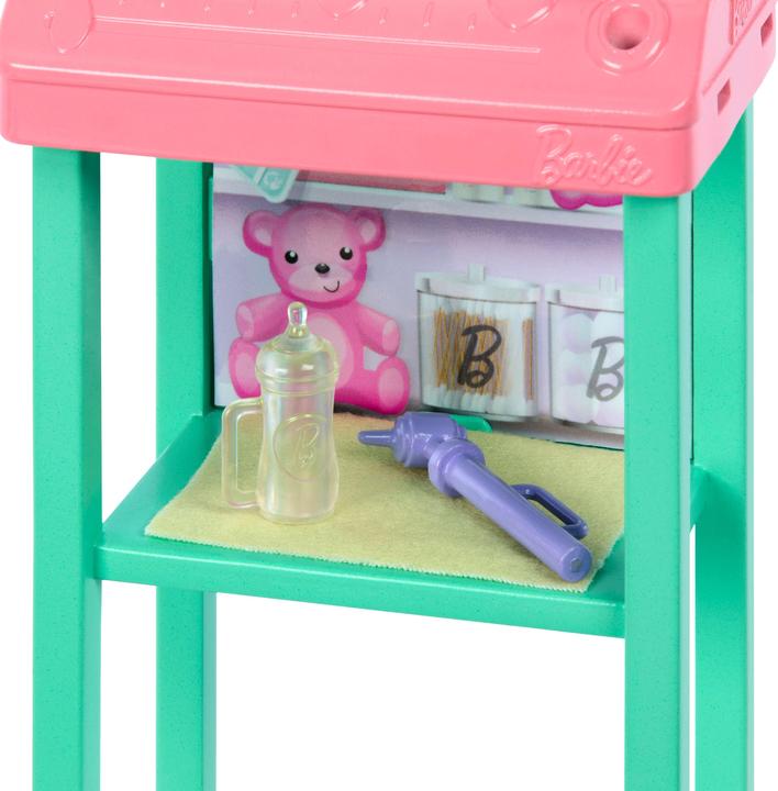 Produktbild Mattel Barbie You Can Be Anything - Baby Doctor Dark Skin With Child για 3+ ετών JCR73
