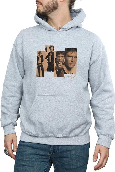Produktbild Star Wars Han Solo Photoshoot Kapuzenpullover (3XL)