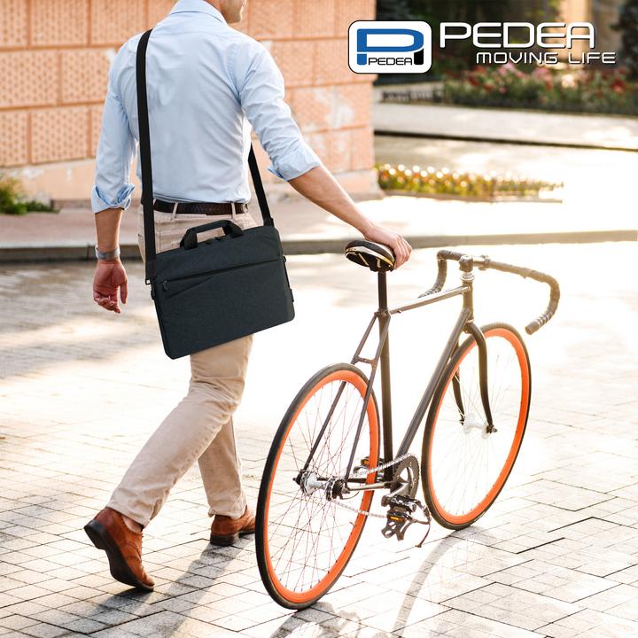 Immagine prodotto Pedea Borsa per laptop da 13,3 pollici (33,8 cm) FASHION Borsa a tracolla per notebook con tracolla (13.31", ASUS, Lenovo, Huawei, Apple, Universale)