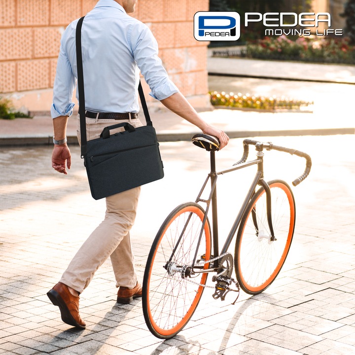 Produktbild Pedea Laptoptasche 13,3 Zoll (33,8cm) FASHION Notebook Umhängetasche mit Schultergurt (13.31", ASUS, Lenovo, Huawei, Apple, Universal)