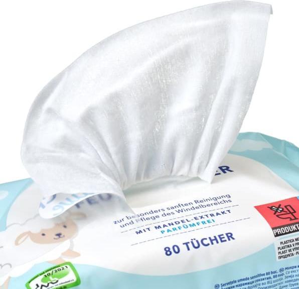 Produktbild dm babylove Sensitive (160 Stück)