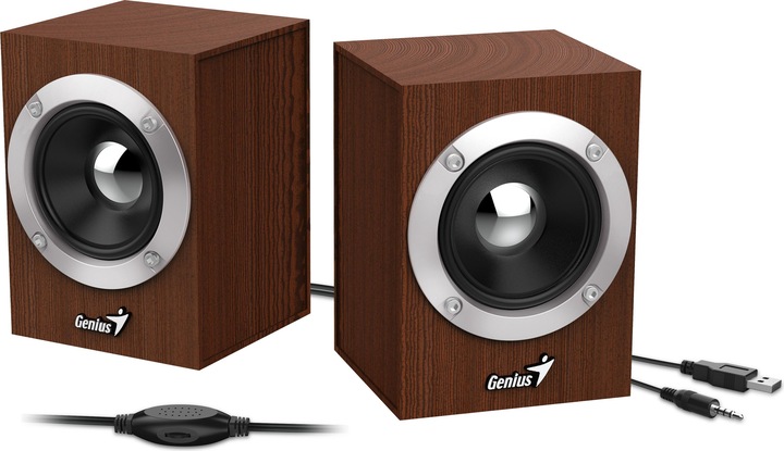 Actual product image Genius SP-HF280 2-way Brown Wired