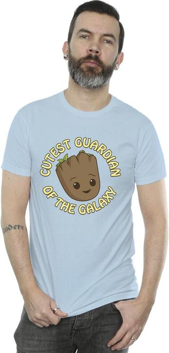 Image du produit - T-shirt AM GROOT CUTEST GUARDIAN - Homme (L)