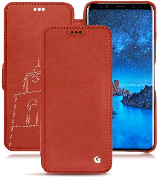 Actual product image Noreve Leather case horizontal (Samsung Galaxy S9)