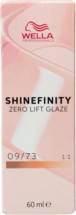 Image du produit Wella Shinefinity Zero Lift Glaze 09/73 Caramel Milk 60ml (09, 73 Lait au caramel)