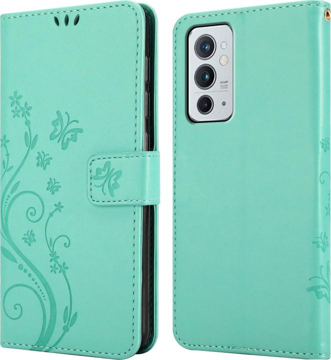 Productafbeelding Cadorabo Bloemen Boekomslag (OnePlus 9RT 5G)