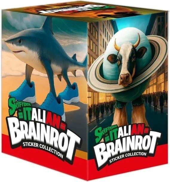 Panini Italian Brainrot Stickers Box (36) (Englisch, Box Set & Collection)