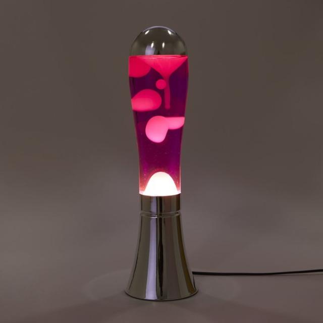 Produktbild Balvi Lavalampe - silber/pink
