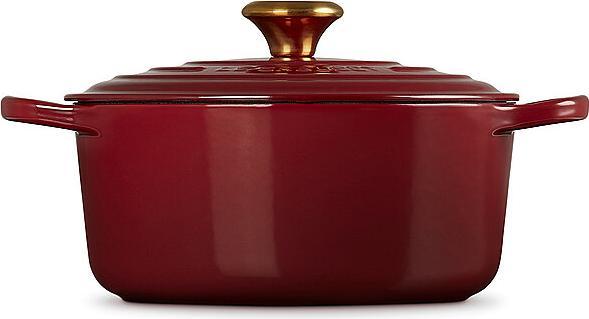 Produktbild Le Creuset Signature (24 cm, Bräter + Schmortopf, Gusseisen, Emaille)