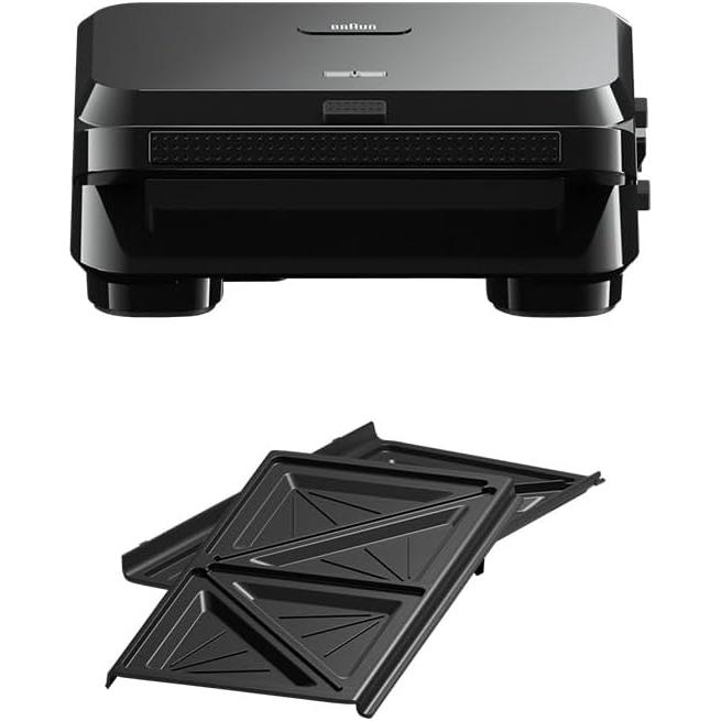 Braun Snack Maker 5 SM5000, Toaster, Schwarz