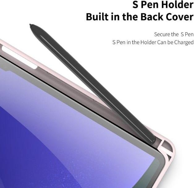 Actual product image Dux Ducis Toby Series Bookcover Cover (Galaxy Tab S9 FE+, Galaxy Tab S10+, Galaxy Tab S9+)