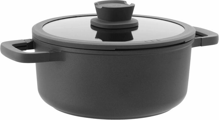 Produktbild BergHoff Kochtopf Leo Stone+ 24 cm, Material: Aluminiumguss, Topfart (Kochtopf, Aluminiumguss, 24 x 15.70 cm)