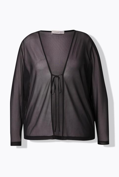 Immagine prodotto Miamoda Mesh-Jacke, A-Linie, Bindeband (44)