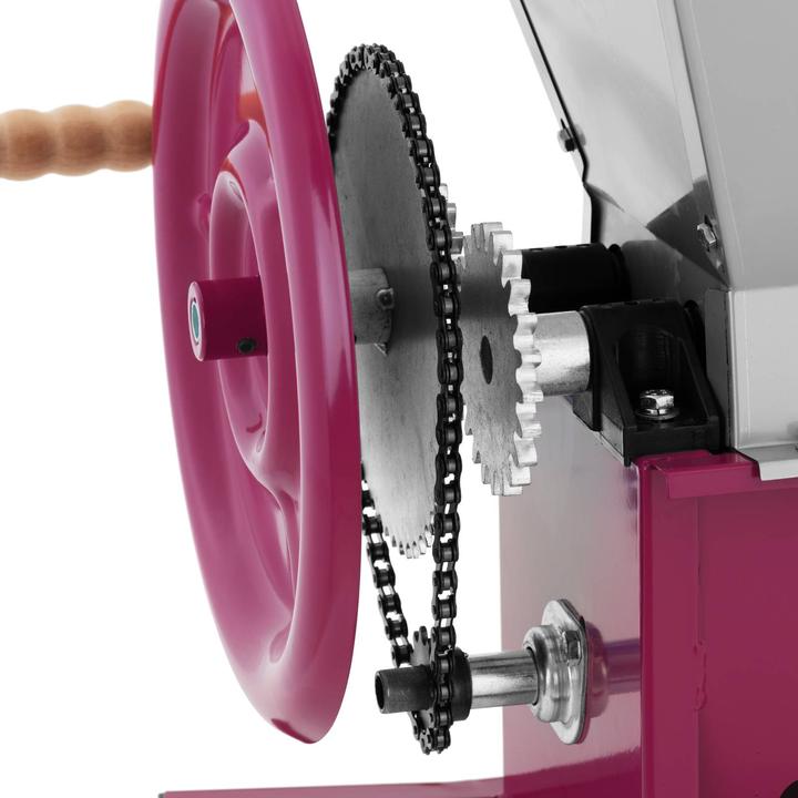 Produktbild Royal Catering Trauben Abbeermaschine handbetrieben Edelstahl Traubenmaische stiellos 27 l (Weinverschluss)