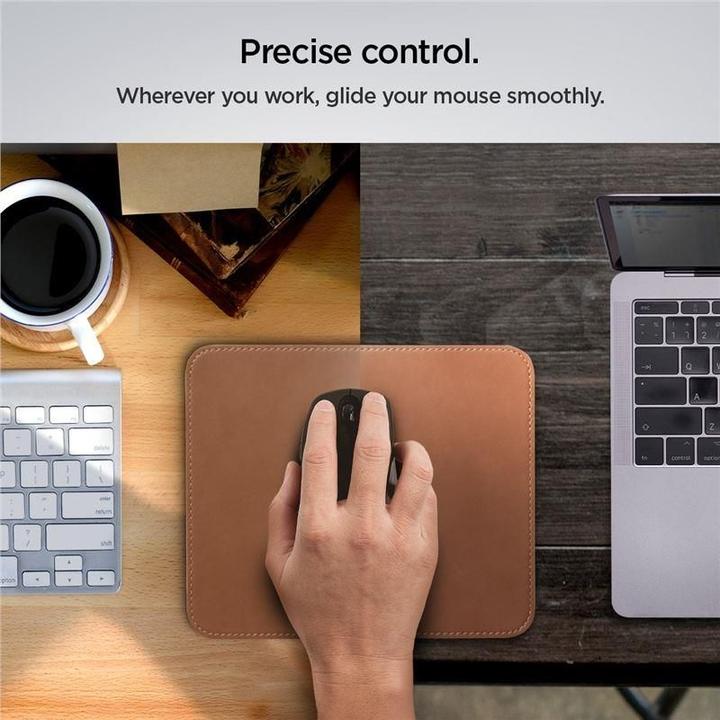 Actual product image Spigen LD301 MOUSE PAD BROWN