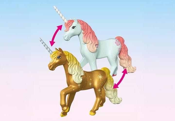 Image du produit Playmobil 71838 Gemütliches Feenzuhause mit Goldeinhorn und Stall (71838, Playmobil Princess Magic)