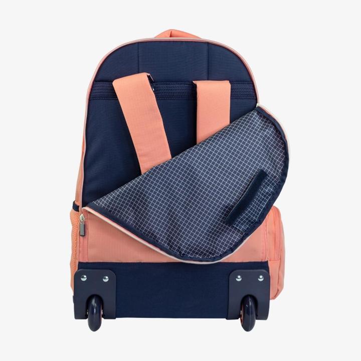 Actual product image Wheeled Backpack with Six Zippers (25 l)