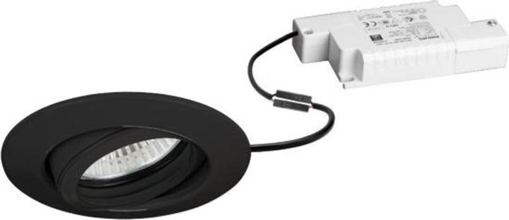 Actual product image Brumberg LED recessed spotlight d2w black BB13 6W 460lm 1800-3000K DA68 incl convert. (460 lm)