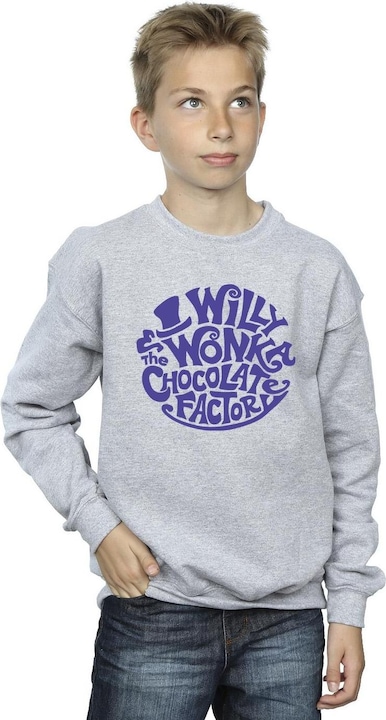 Image du produit Willy Wonka & the Chocolate Factory - Sweat TYPED LOGO - Garçon (152, 158)