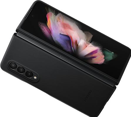Actual product image Samsung Leather Cover (Samsung Galaxy Z Fold3)