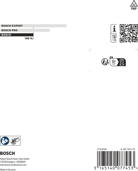 Produktbild Bosch Professional Zubehör Schleifteller (Mittelhart)