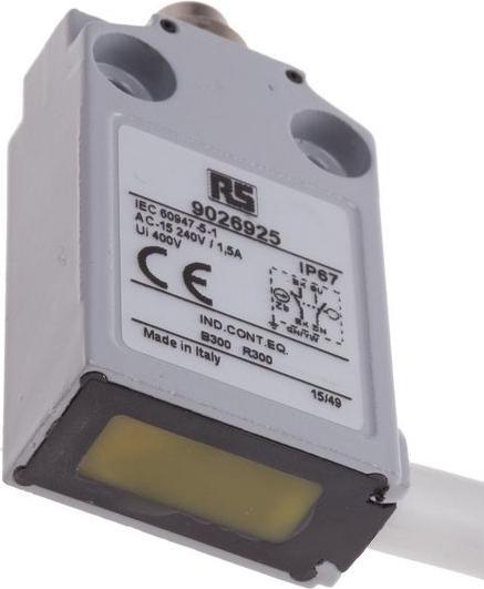 Produktbild RS PRO LS IP67 plain plugger 1NO+1NC 1m cable