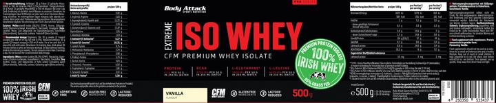 Image du produit Body Attack Extreme Iso Whey Professional (boîte de 1800g) (Chocolat, 1 pcs, 1800 g)