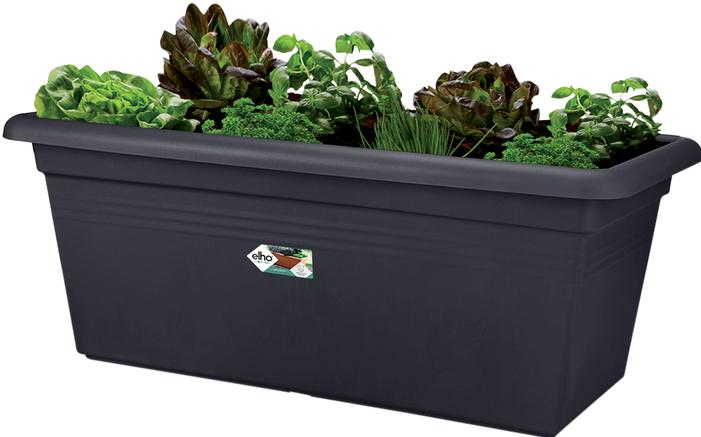 Immagine prodotto Elho basics garden xxl Vaso da esterno autoportante in polipropilene (PP) (77 x 39 x 34 cm)