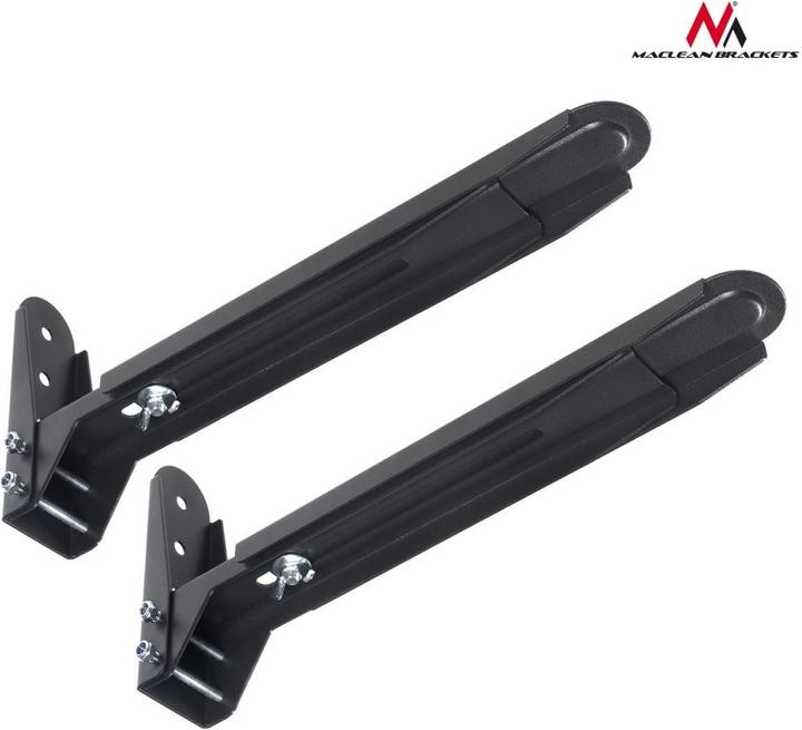 Actual product image Maclean MC-776 B MC-776 B Adjustable Wall Mount for Microwave