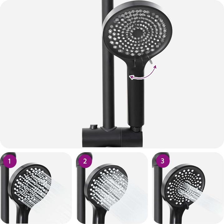 Actual product image vidaXL Duschsystem
