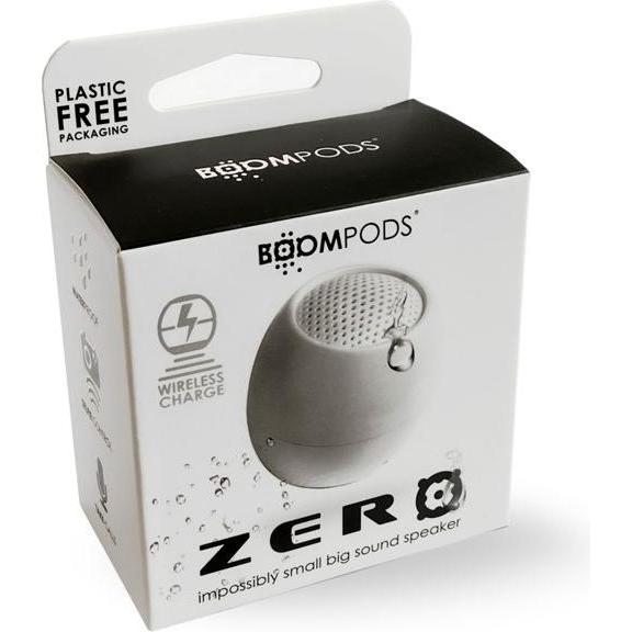 Thumbnail - Boompods Zero Bluetooth Lautsprecher Freisprechfunktion, stossfest, Wasserfest Weiss (5 h, Akkubetrieb), Bluetooth Lauts...
