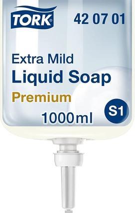 Actual product image Tork Liquid soap unscented extra mild (Liquid soap, 1000 ml)