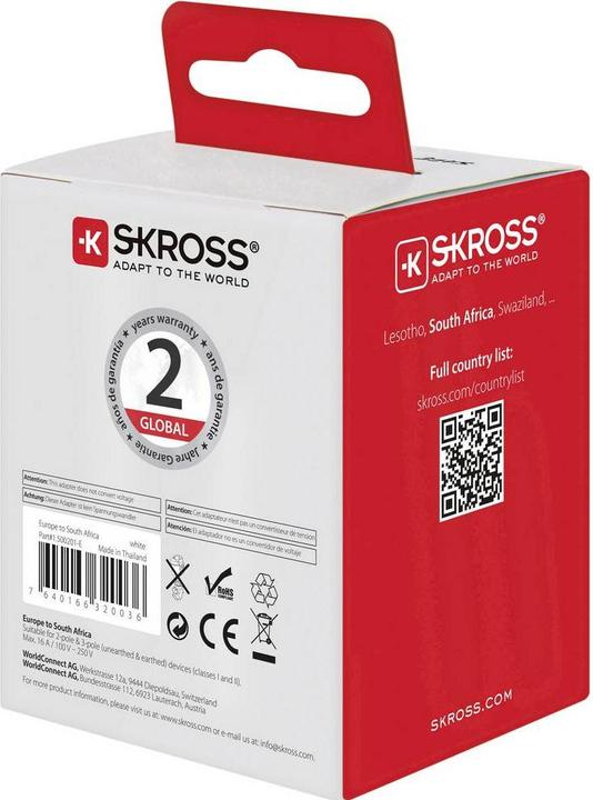 Produktbild Skross Country-Reiseadapter