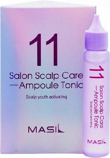 Actual product image Masi (MASIL) 11 Salon Scalp Care Ampoule Tonic 30ml x 4 (30 ml)