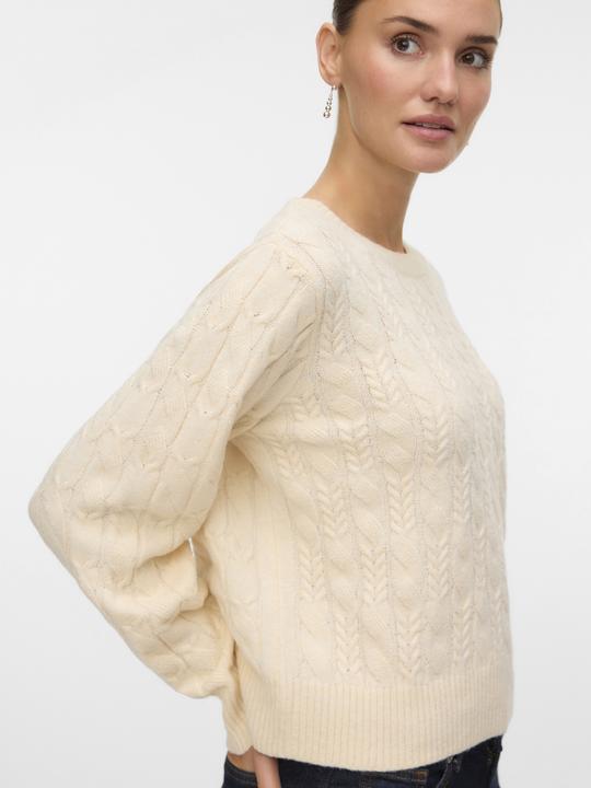 Image du produit Vero Moda Pull à col rond en câble Vmaries LS (M)
