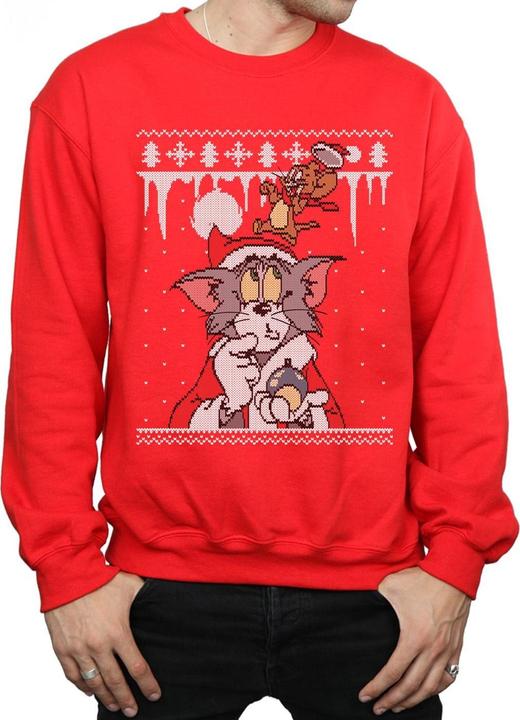 Produktbild Tom & Jerry Christmas Fair Isle Sweatshirt (XXL)