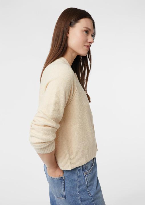 Produktbild Comma Strickjacke Kurzer Cardigan in Bouclé-Optik (38)