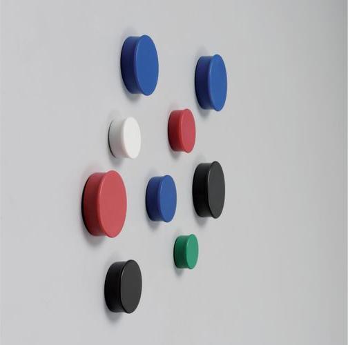 Actual product image Nobo Magnet Ø 2 cm 10 pieces, multicoloured (10 x)