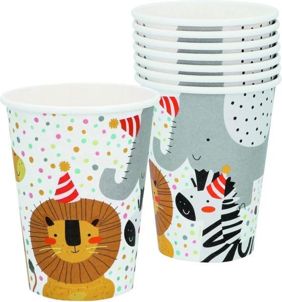 Actual product image Boland Safari paper cups, 8pcs. (8x)
