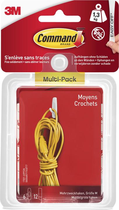 Image du produit Command Multi-Pack de crochets M