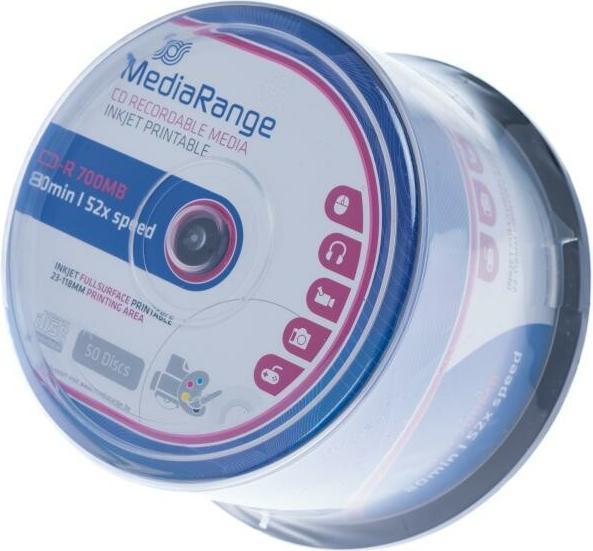 Image du produit MediaRange Cd-R (50x)