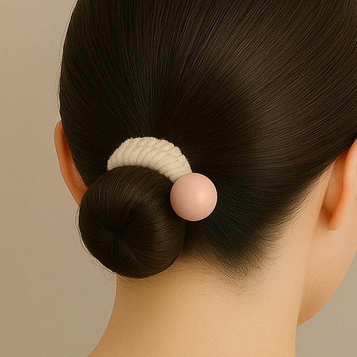 Immagine prodotto Avizar Haargummi mit gestricktem Perlenbesatz Astrid (Elastico per capelli)
