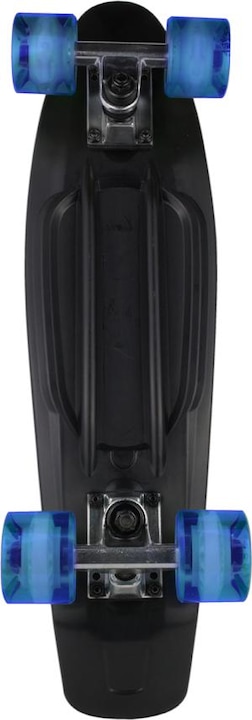 Actual product image No Rules Skateboard ABEC 5 Fun black - transparent blue (7.09")