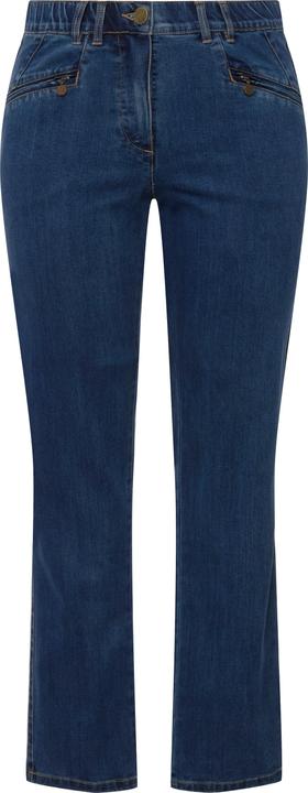 Immagine prodotto Ulla Popken Jeans modello Mony con taglio della gamba conico e tasche con zip (56)