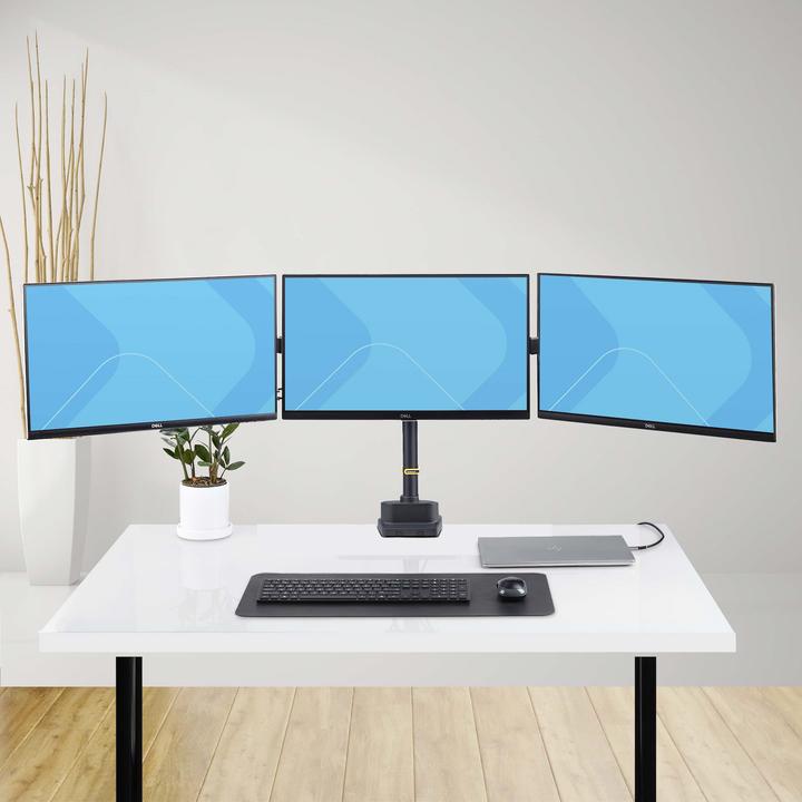 Actual product image StarTech Triple Monitor Desk Mount (Table, 27", 7 kg)