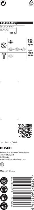 Produktbild Bosch Professional Zubehör Expert HEX-9 Multi Construction Bohrer, 4 x 90 x 150 mm (4 Millimeter)
