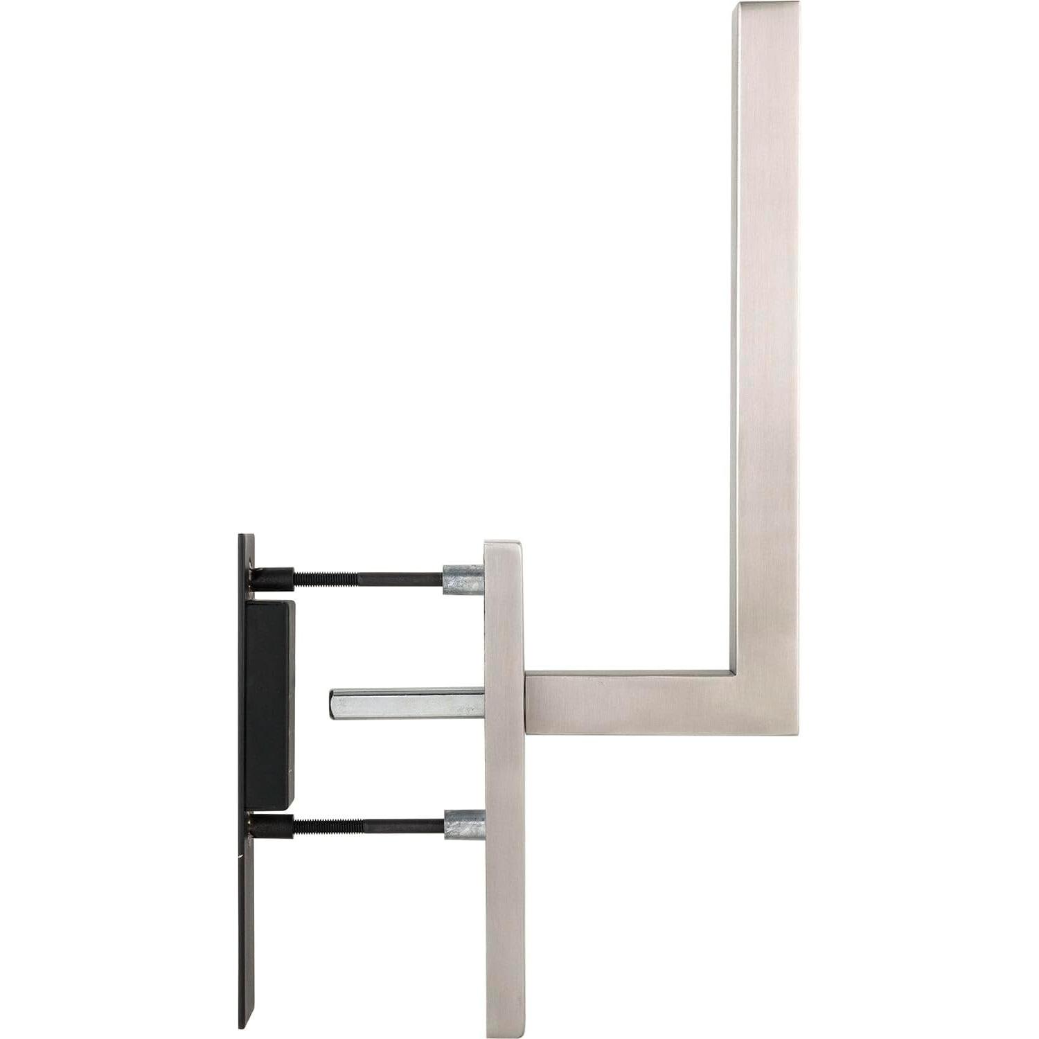 Marchesi, Maniglia della finestra, Hefschuifdeurgreep garnituur Malmö, terrasdeurgreep + schelpgreep, roestvrij staal mat